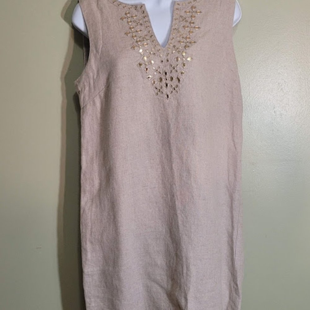 Michael Kors Linen Shift Dress